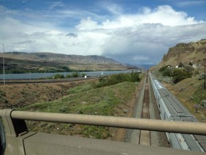 Columbia River Gorge looking east