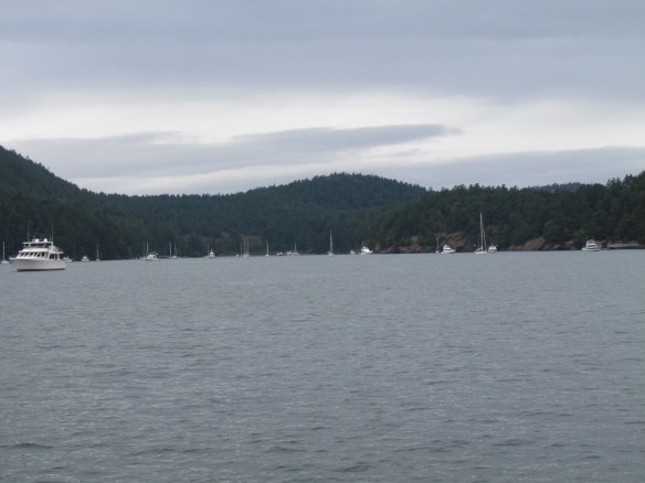 Reid Harbor anchorage