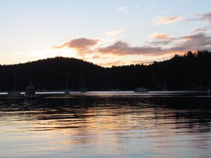 Reid Harbor sunset