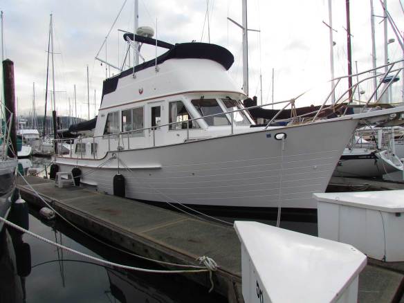 m/v phoenix at Anacortes Marina