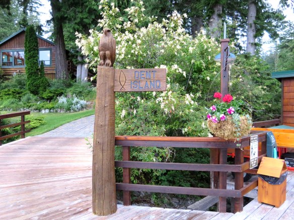 dent island sign
