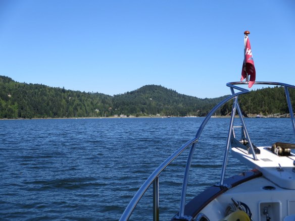 Port Browning approach