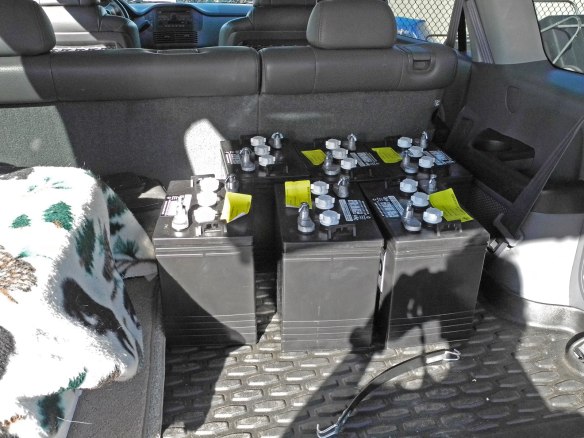 New Dyno batteries in car