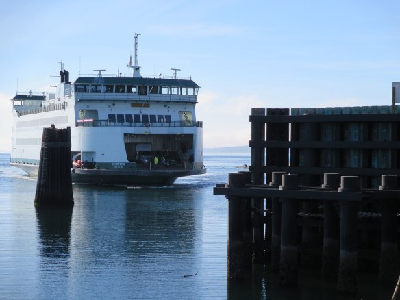 Wash State Ferry at Coupeville