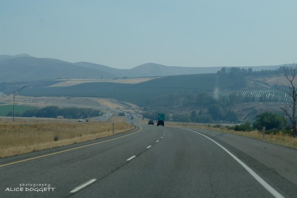 I-82 nearing Yakima